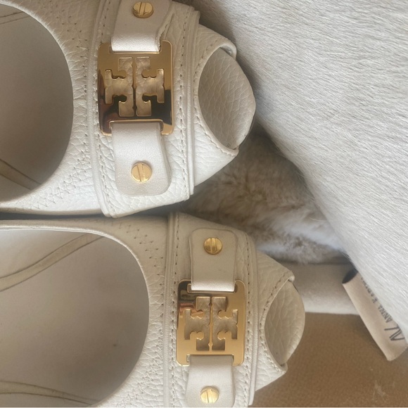 Tory Burch wedge shoes - cream - Picture 2 of 5